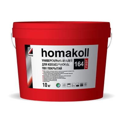 Клеи Homakoll для ПВХ покрытий *, 164 Prof, 10 кг, 300-500 г/м2 10 кг