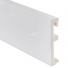  Плинтус напольный Salag ALPHA 80 White AP81U1